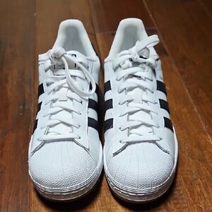 adidas White and Black Sneakers